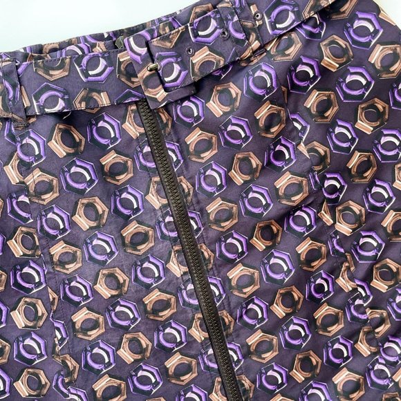 PRADA NYLON MINI SKIRT - Picture 2 of 4